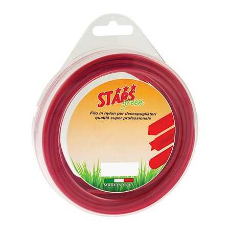 FILO PER DECESPUGLIATORE TONDO CORALLO STARS MM 1,6 MT. 15