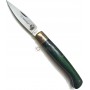 SCOFT BOTZ LA PARANZA KNIFE ROSE GREEN WOOD HANDLE CM. 19