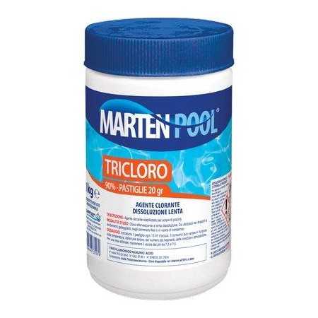 TRICLORO IN PASTIGLIE PER PISCINE DA gr. 20 conf. KG. 1