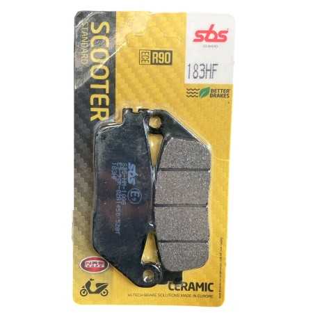 PASTIGLIE FRENO POSTERIORE SBS 183HF PER MOTO BMW DAELIM HONDA KAWASAKI KYMCO PEUGEOT SUZUKI ZONTES