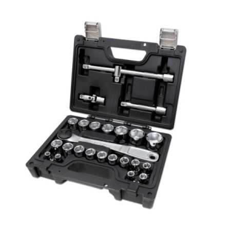 BETA ART. BW 923E/C25 SERIE 20 CHIAVI A BUSSOLA ESAGONALI CON 5 ACCESSORI