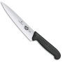 VICTORINOX COLTELLO CUCINA LAMA ONDULATA MANICO NERO LAMA INOX