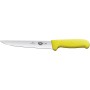 VICTORINOX COLTELLO SCANNARE MANICO GIALLO LAMA CM. 20