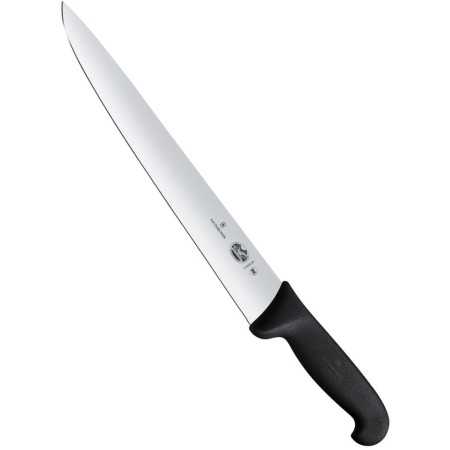 VICTORINOX COLTELLO PER COTOLETTE MANICO IN FIBROX NERO LAMA IN