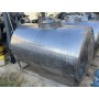 SERBATOIO IN ACCIAIO INOX AISI 316 ORIZONTALE PER STOCCAGGIO