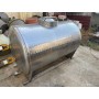 SERBATOIO IN ACCIAIO INOX AISI 316 ORIZONTALE PER STOCCAGGIO
