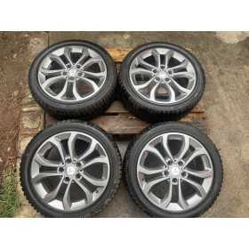 4 RUOTE COMPLETE DI CERCHI MERCEDES GOMME BRIDGESTONE 225/45R17