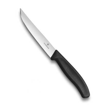 VICTORINOX Set 6 Coltelli Bistecca manico nero lama liscia