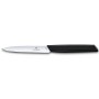 Victorinox Coltello Spelucchino Manico nero lama liscia cm. 10