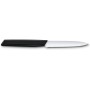 Victorinox Coltello Spelucchino Manico nero lama Seghettata cm.