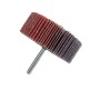 ABRA BETA RUOTA ABRASIVA LAMELLARE IN TELA CERAMICATO MM. 80x30 GAMBO 6 GR. 40