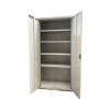 Armadio in metallo con ripiani due ante usato cm. 45x100x199h.