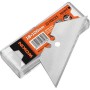LAME PER CUTTER A TRAPEZIO FORATA GRANDE MM. 61x19 PZ. 10