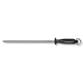 VICTORINOX ACCIAINO TONDO PER MACELLAIO MANICO NERO CM. 30