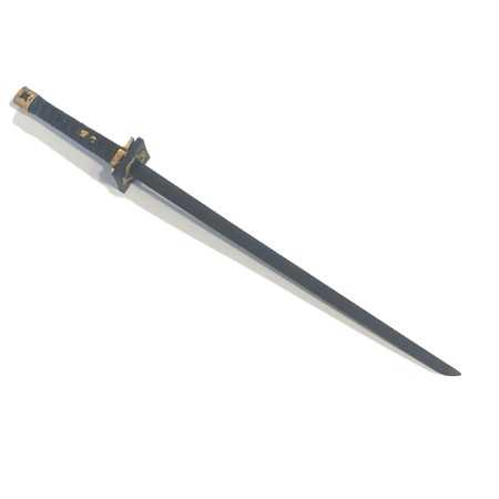 COLTELLO NINJA TAGLIACARTE APRI BUSTE IN METALLO CM. 17