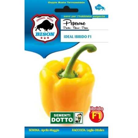 BISON PEPPER SEEDS IDEAL HYBRID F1