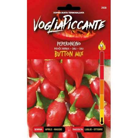VOGLIA PICCANTE SEMI DI PEPERONCINO PICCANTE BUTTON MIX