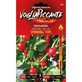 VOGLIA PICCANTE SEMI DI PEPERONCINO PICCANTE SPINNING TOPS