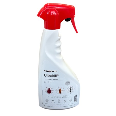 NEWPHARM ULTRAKILL INSETTICIDA PRONTO USO CON INSETTI VOLANTI E