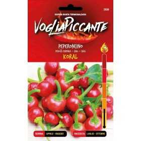 VOGLIA PICCANTE SEMI DI PEPERONCINO PICCANTE HOT KORAL ROSSO