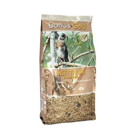 BONUS GOLD PASTONCINO PER UCCELLI INSETTIVORI FRUGIVORI GINEPRO