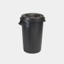 BIDONE NETTEZZA URBANA SENZA COPERCHIO lt 100 NERO