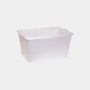 CESTA PANE PICCOLA CHIUSA PER ALIMENTI NEUTRA LT. 80 Cm.