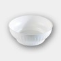 INSALATIERA IN PLASTICA COSTOLATA DIAM. 14 COLORE BIANCO