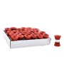 NASTRO NATALIZIO PER DECORO COLORE ROSSO CM. 12 MT.1,8