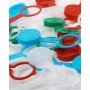 TAPPI PER BOTTIGLIE DI PLASTICA COLORI ASSORTITI PZ. 60