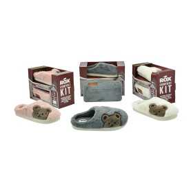 SET BORSA E PANTOFOLA DONNA TAGLIA 36/41 ASSORTITE ORSO