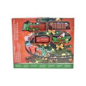TRENINO A BATTERIA PER ALBERO DI NATALE CON LUCI E SUONI 622754W