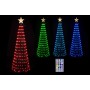 ALBERO POP UP LUMINOSO 166 LED TRASFORMATORE CON TELECOMANDO