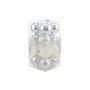 BOX 16 SFERE PALLINE DI NATALE CM. 8 DECORO LUCID/MAT COLORE