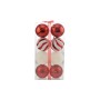 BOX 8 SFERE PALLINE DI NATALE CM. 10 DECORO LUCID/MAT COLORE