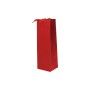 BUSTA REGALO PORTA BOTTIGLIA GR. 210 CM. 12x36x10 COLORE ROSSO