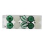 BOX 10 SFERE PALLINE DI NATALE CM. 4 DECORO LUCIDO/MAT COLORE