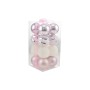 BOX 16 SFERE PALLINE DI NATALE CM. 8 DECORO LUCIDO/MAT COLORE