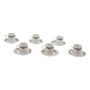 SET 6 TAZZINE DA CAFFE DI PORCELLANA CON PIATTINO TONDO