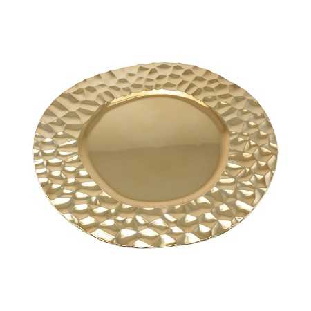 SOTTOPIATTO CON DECORAZIONE NATALIZIA TONDO DIAM. CM. 33 COLORE