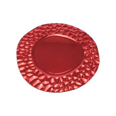 SOTTOPIATTO CON DECORAZIONE NATALIZIA TONDO DIAM. CM. 33 COLORE