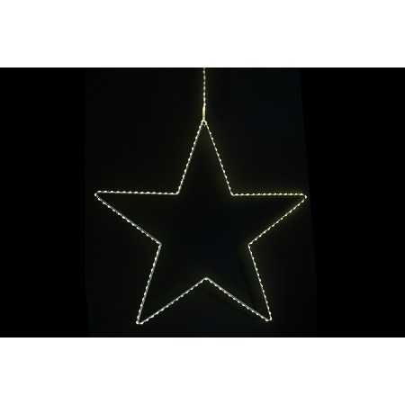 STELLA LUMINOSA DI NATALE 177LED CON TRASFORMATORE LUCE CALDA
