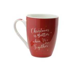TAZZA BONE CHINA NATALIZIA ML. 340 NAT. 25