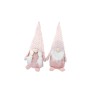 GNOMO NATALIZIO 2 MODELLI ASSORTITI COLORE ROSA CM. 20