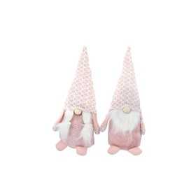 GNOMO NATALIZIO 2 MODELLI ASSORTITI COLORE ROSA CM. 20