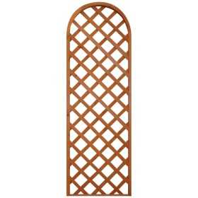 PANNELLO AD ARCO GRIGLIATO IN LEGNO RED LINE CM. 30x180h.