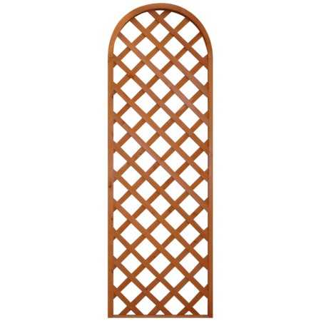 PANNELLO AD ARCO GRIGLIATO IN LEGNO RED LINE CM. 30x180h.