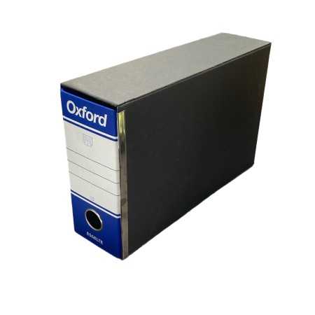 RACCOGLITORE OXFORD PER DOCUMENTI COLORE BLU CM. 28x19h.