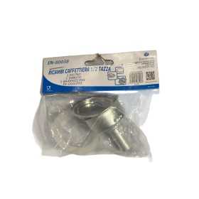 RICAMBI PER CAFFETTIERA 1/2 TAZZA FILTRO E GUARNIZIONE