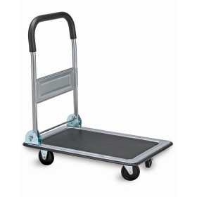 CARRELLO CON PIANALE X-ROBUST A 4 RUOTE CON MANICO PIEGHEVOLE